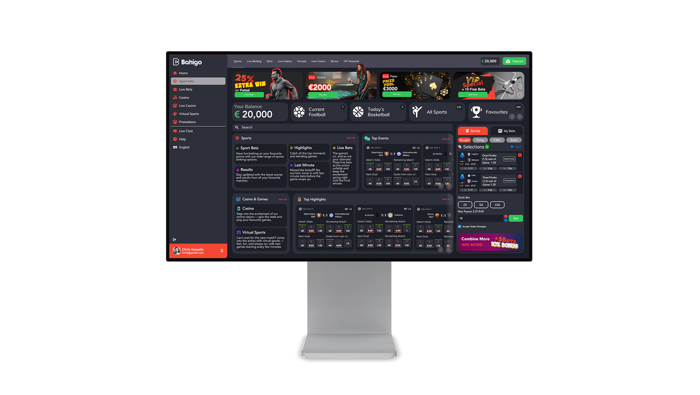 Bahigo Portal Re-Design